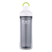 Santeco Ocean Series Beverage Bottle Double-wall Insulated Tritan Water Bottle Durable Outerdoor Flask 590ml