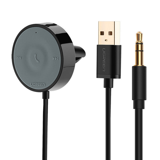 Ugreen USB Bluetooth Receiver Car Kit Adapter  4.1 Wireless Speaker Audio Cable Free for USB car charger for iPhone Handsfree