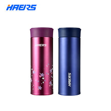 Haers Vacuum Insulated Stainless Steel Thermos Cup Double Wall Vacuum Flask Eco-friendly With Tea Filter 350ml