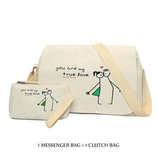 Luminous Canvas Girls Backpacks High Quality Teenager Cute School Bag