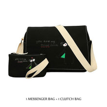 Luminous Canvas Girls Backpacks High Quality Teenager Cute School Bag