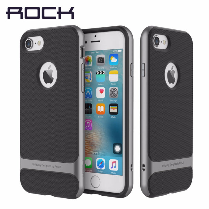 ROCK Original Royce case for iPhone 7 Case 2016 New hybrid Luxury PC TPU Back Cover for iPhone7 /7 Plus slim Armor shell